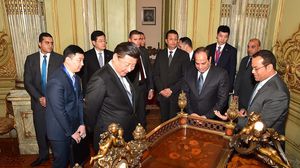 أبدى الرئيس الصيني إعجابه بقصر عابدين ومحتوياته- أرشيفية