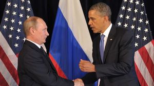 أوباما: بوتين يعتبر الحلف الأطلسي والاتحاد الأوروبي بمثابة قوة تهدد روسيا- أ ف ب