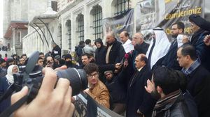 وقفة احتجاجية للعراقيين في إسطنبول ضد الانتهاكات بديالى- فيسبوك