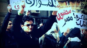 الصورة التي نشرها غنيم على حسابه في ذكرى ثورة يناير- فيسبوك