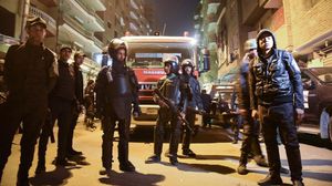 مصر تتحول لثكنة عسكرية مغلقة عشية ذكرى الثورة ـ أ ف ب 