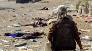 استهدفت مدفعية الحوثي أحياء الكوثر وعصيفرة والدحي وثعبات وقتلت 4 مدنيين ـ أ ف ب