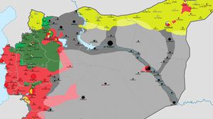 توسع تنظيم الدولة في سوريا كثيرا خلال عام 2015 بعد سيطرته على تدمر