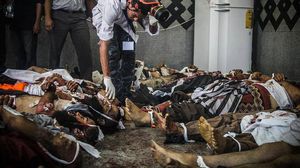 نظام الانقلاب قتل أكثر من 800 شخص بمجزرة رابعة- أرشيفية