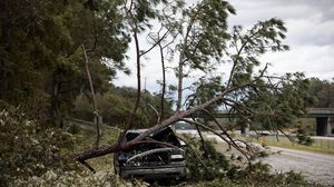 تحدثت مصادر رسمية في جورجيا عن أضرار جسيمة في أجزاء من ولاية جورجيا- أ ف ب- أرشيفية
