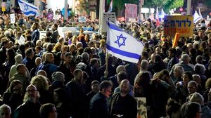 يشار إلى أن المظاهرات الإسرائيلية متواصلة منذ سبعة أسابيع على التوالي- جيتي