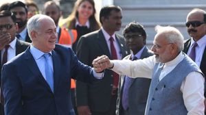 شهد تموز/ يوليو الماضي أول زيارة رسمية لرئيس حكومة هندي إلى إسرائيل- جيتي