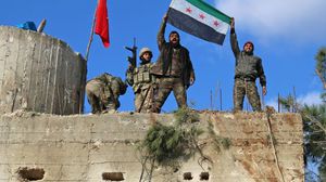 الجيش التركي والجيش السوري الحر توجا تقدمهما الأحد بالسيطرة على جبل برصايا الاستراتيجي- جيتي