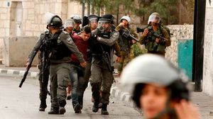 اعتقلت قوات الاحتلال المئات منذ انطلاق الاحتجاجات على قرار ترامب بشأن القدس المحتلة- جيتي