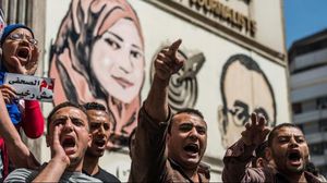 تظاهرة للصحفيين في مصر