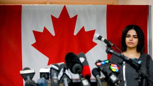 كانت السلطات الكندية منحت قبل أيام حق اللجوء للفتاة القنون- جيتي