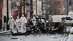 شهدت ايرلندا الشمالية السبت تفجير سيارة مفخخة دون إصابات- جيتي