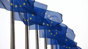 علم الاتحاد الأوروبي - جيتي