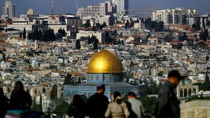 تبلغ نسبة العرب من سكان القدس المحتلة 40 بالمئة رغم حملات التهويد والاستيطان- جيتي