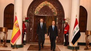 الملك الإسباني في أول زيارة له للعراق منذ 40 عاما- الرئاسة العراقية