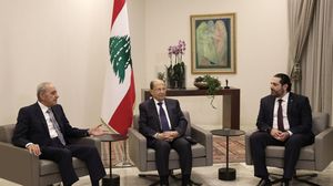 استهل الرئيس ميشال عون الاجتماع بعرض سريع للاعتداءين الإسرائيليين- جيتي
