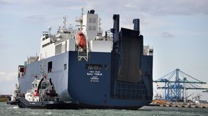 "بحري أبها" أصبحت سابع سفينة سعودية ترسو في موانئ إسبانيا لنقل الأسلحة منذ بداية العام- جيتي