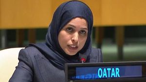 مندوبة قطر الأممية الشيخة علياء قالت إن تقويض السيادة والاستقلال السياسي أمر مرفوض- تويتر