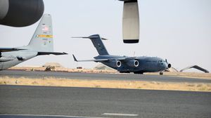 طائرات أمريكية في قاعدة علي السالم الكويتية- القيادة المركزية الأمريكية