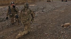 جنود أمريكيون داخل قاعدة عين الأسد العراقية- الأناضول