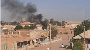 اعترض المواطنون على مقتل الشرطي للمواطن وأحرقوا سوق الحصايا في المدينة- تويتر