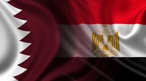 علم قطر مصر العلم المصري القطري