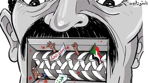 السودان  يسقط العسكر  احتجاجات  كاريكاتير  علاء اللقطة- عربي21