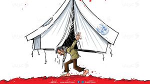 فلسطينيو لبنان كاريكاتير