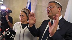 يشغل حزب القوة اليهودية ستة مقاعد من بين 64 مقعدا تؤيد ائتلاف نتنياهو اليميني المتطرف- جيتي