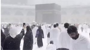 تراوحت درجات الحرارة الأحد في مكة المكرمة بين 20 و30 درجة مئوية على مدار اليوم- تويتر