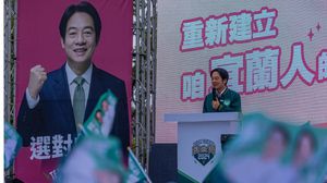 لاي تشينغ -تي مرشح الحزب التقدمي الديمقراطي الحاكم في تايوان- جيتي