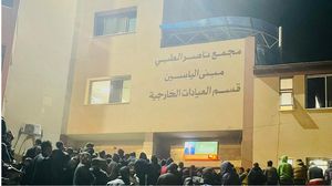 لجأ آلاف النازحين إلى مجمع ناصر الطبي، ومستشفى الأمل هربا من العدوان الوحشي والقصف المتواصل- إكس