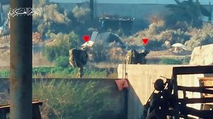 جنديان للاحتلال رصدهما القسام شمال غزة- إعلام القسام