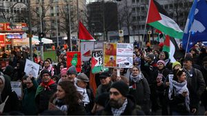 خرجت العديد من التظاهرات المؤيدة لفلسطين في ألمانيا- جيتي