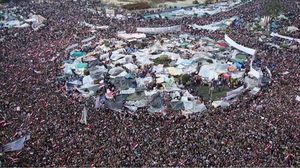 يعد ميدان التحرير رمز ثورة يناير التي أطاحت بنظام الرئيس المصري الأسبق محمد حسني مبارك- الأناضول
