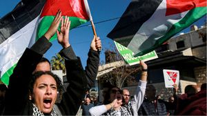 تظاهرات مستمرة في الأردن منذ بدء الحرب على قطاع غزة - جيتي