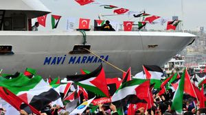 تدهورت العلاقات التركية الإسرائيلية بعد الهجوم الإسرائيلي على سفينة مرمرة التركية - أرشيفية