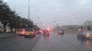 أمطار غزيرة بالسعودية - أرشيفية