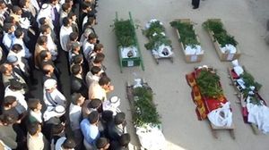 تشييع جنازة قتلى سوريين - المرصد السوري