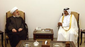 السفير القطري مع نعيم قاسم - الاناضول 