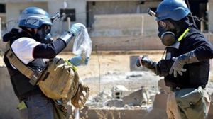 فريق التفتيش على الأسلحة الكيماوية في سورية (أ ف ب - أرشيفية)