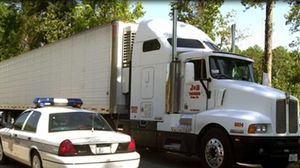 تم إيقاف الشاحنة بعد 20 دقيقة واعتقل سائقها مايكل هيلر - أرشيفية
