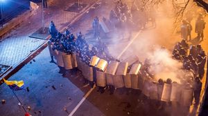 تواصل الاحتجاجات في أكرانيا - ا ف ب