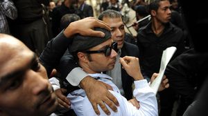 أحمد ماهر أثناء اعتقاله - (أرشيفية)