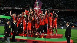 لاعبو بايرن ميونخ يحتفلون بتتويجهم بطلا لمونديال الأندية في المغرب - الأناضول