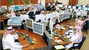 السوق السعودية شهدت دعما من قطاعات البنوك - ا ف ب