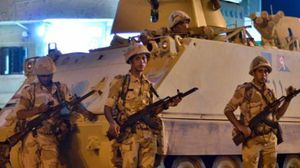 عدد من عناصر الجيش المصري ينتشرون في سيناء - أرشيفية