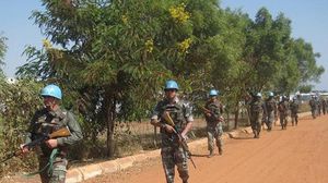 عناصر من جنود الأمم المتحدة في جنوب السودان - ا ف ب