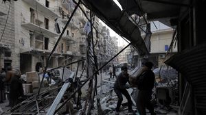 دمرت البراميل المتفجرة أحياءً كاملة في مدينة حلب (أرشيفية) - الأناضول