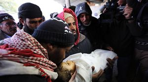 طفلة قتلها الاحتلال في قصف للقطاع الاسبوع الماضي - الاناضول